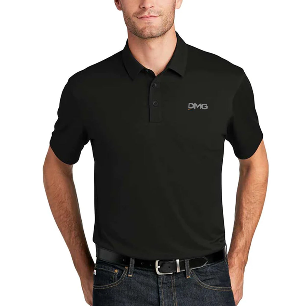 Men's UV Choice Pique Polo - Black