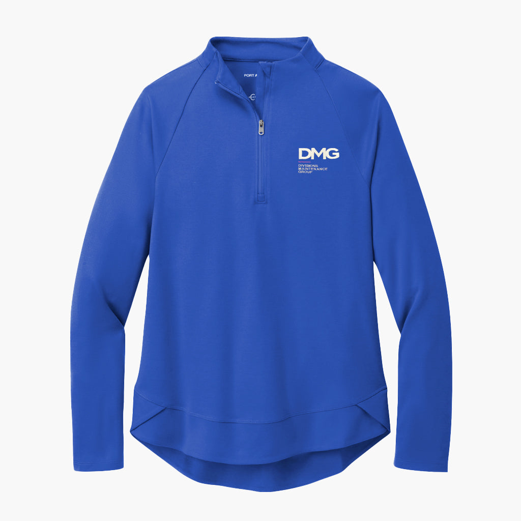 Ladies' C-Free Cypress 1/4 Zip - Royal