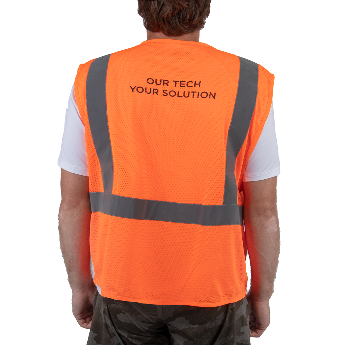 ANSI Class 2 Zippered Safety Vest
