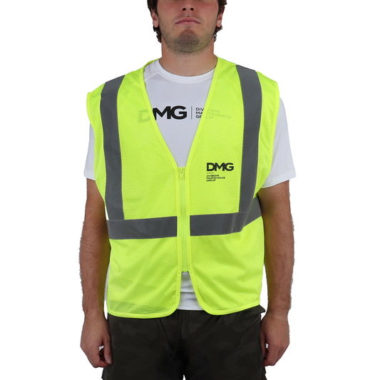 ANSI Class 2 Zippered Safety Vest
