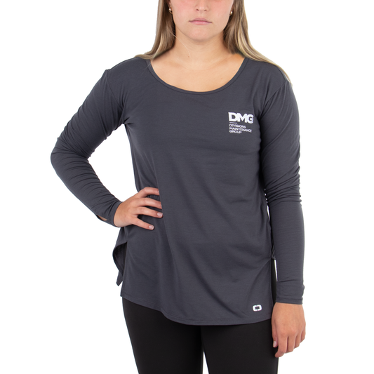 Women's OGIO Long Sleeve Tunic - Diesel Gray