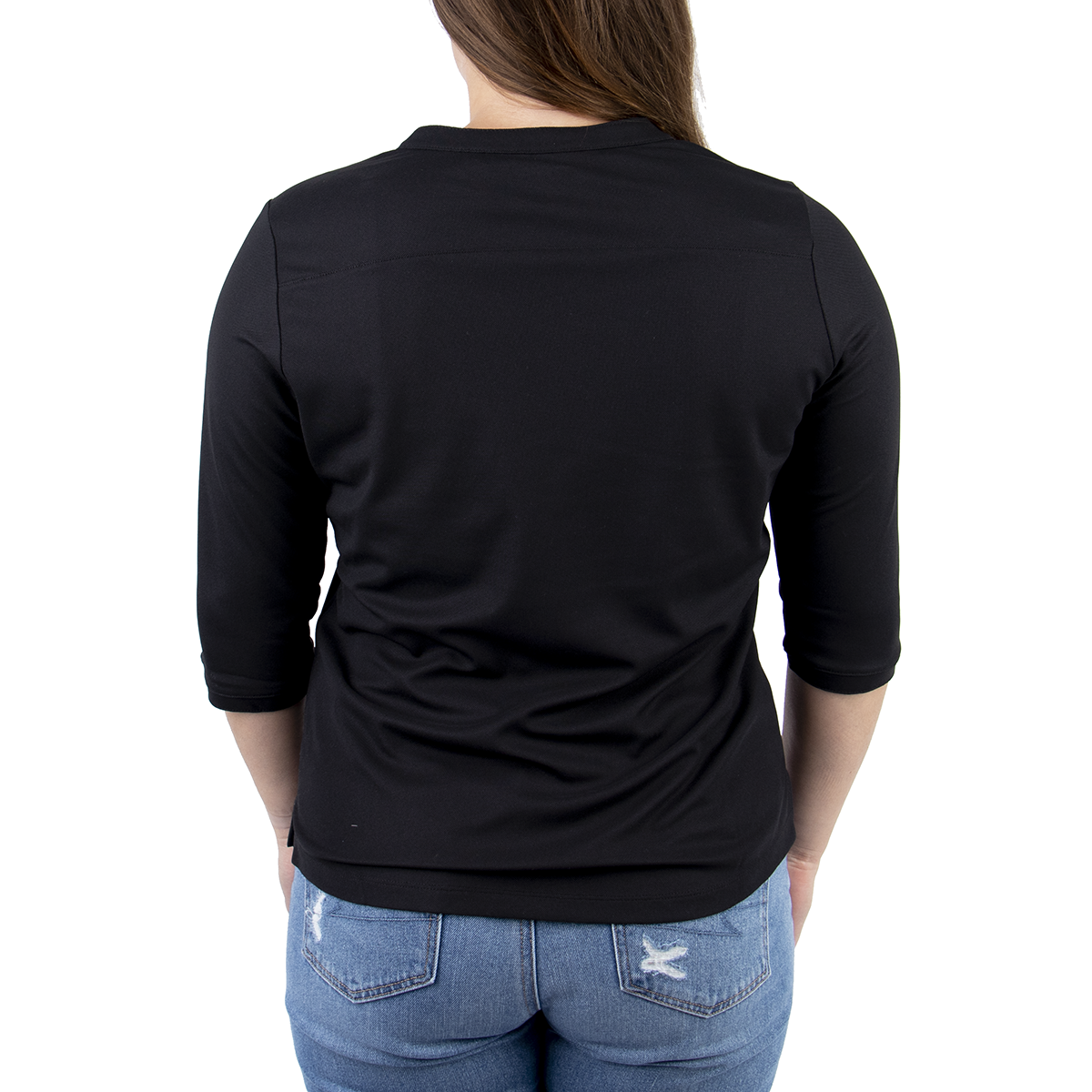 Women's OGIO Jewel Henley - Black