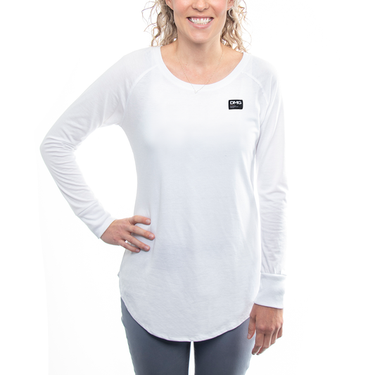 Women's Tri-Blend Long Sleeve Scoop Neck Tee