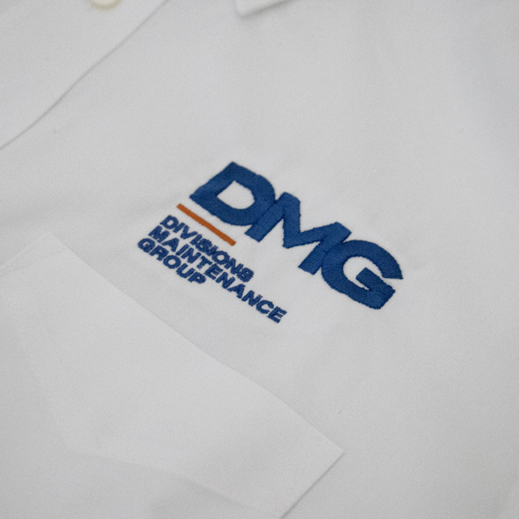 Men's Devon & Jones Solid Oxford Shirt - White