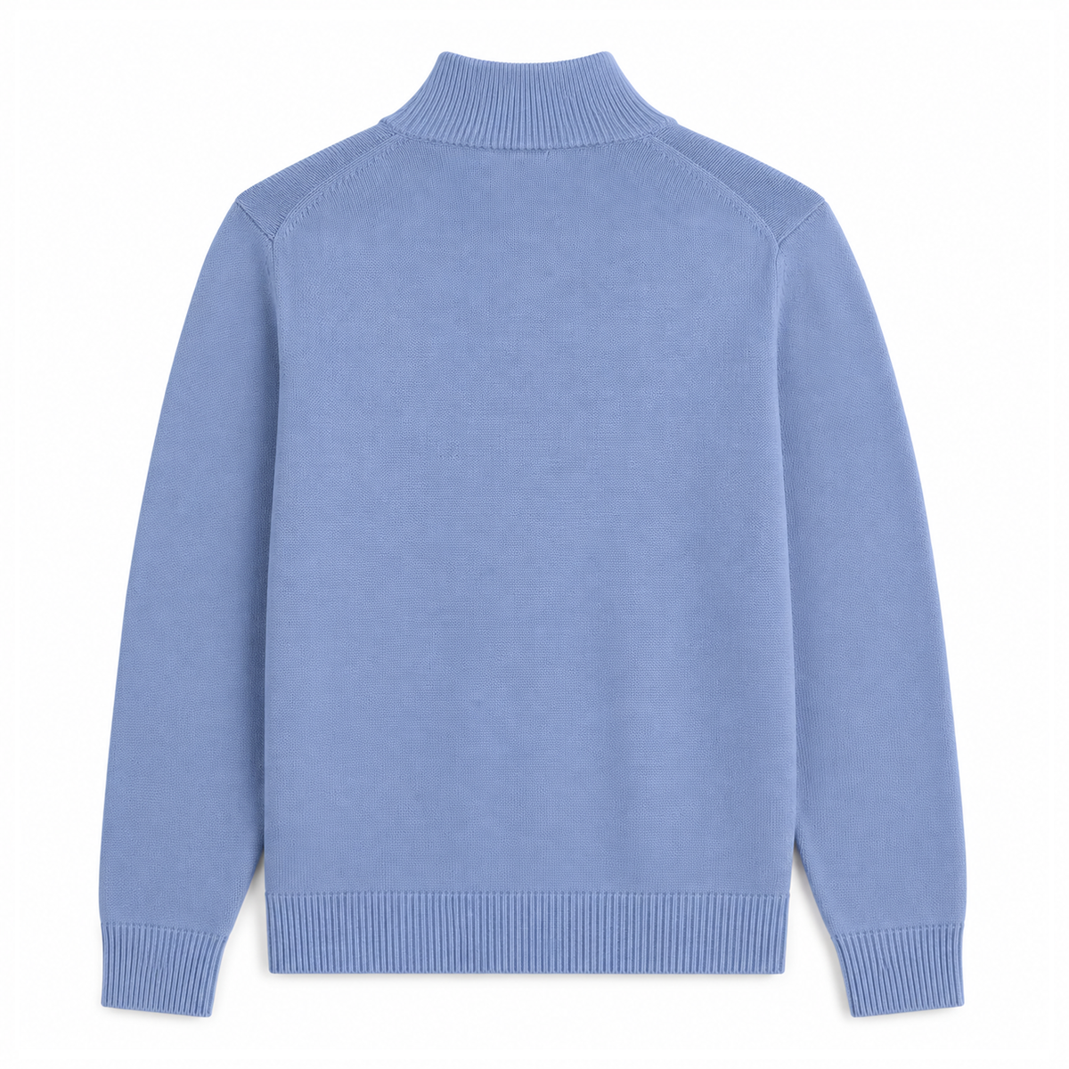100% Organic Cotton Quarter Zip Sweater