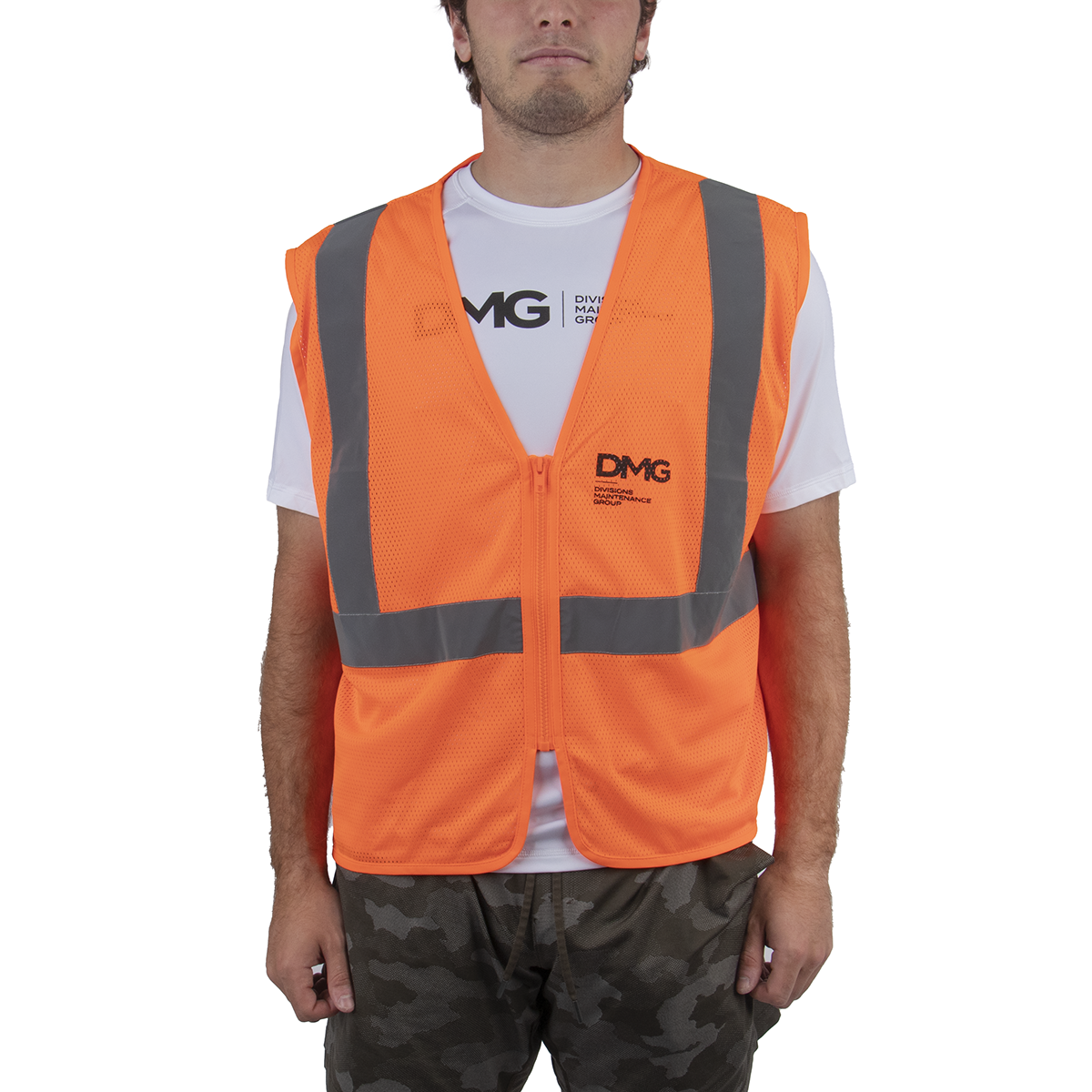 ANSI Class 2 Zippered Safety Vest