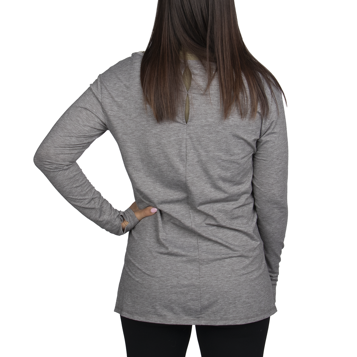 Women's OGIO Long Sleeve Tunic - Petrol Gray
